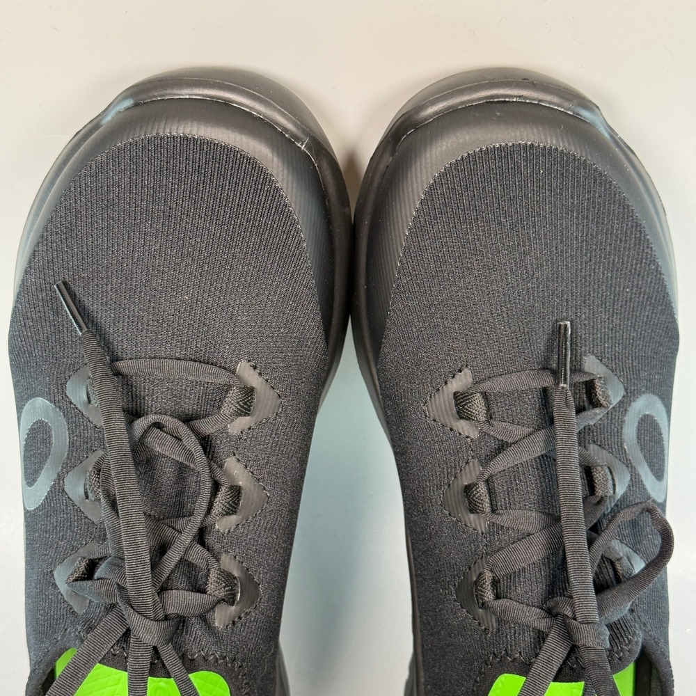 Oofos OOmg Sport Low LS Women 8.5 8 1/2 Recovery Shoe Lace Slip On Sneaker Black - Picture 7 of 16